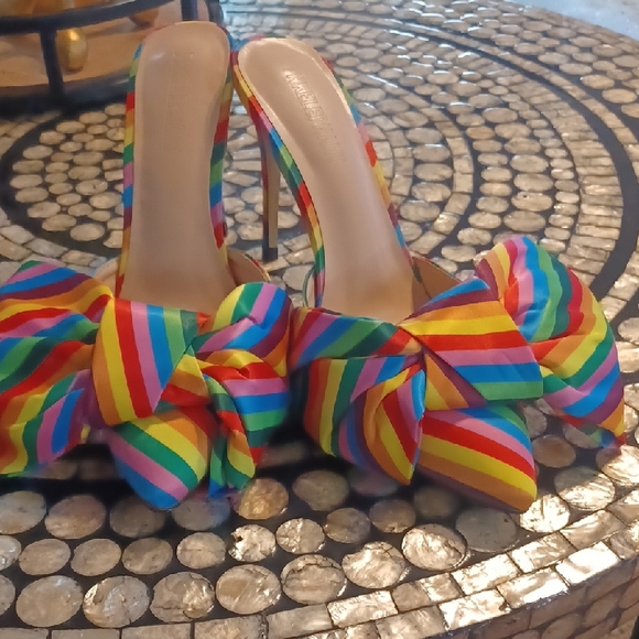 New PNKelephant Multi Color Mules - Picture 1 of 4